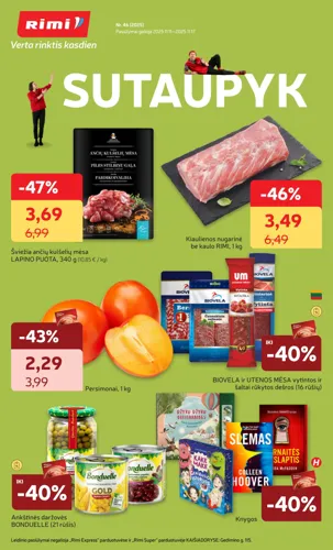 RIMI akcijų leidinys Nr. 46 nuo lapkričio 11 d.