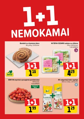 IKI akcijų leidinys "Daugiau yra pigiau Nr. 11" nuo kovo 9 d.