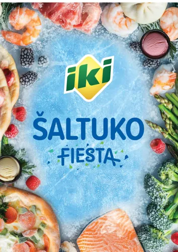 IKI akcijų leidinys "Šaltuko fiesta" nuo spalio 6 d.
