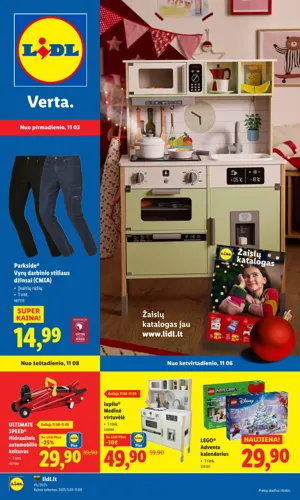 LIDL ne maisto prekių leidinys nuo lapkričio 3 d.