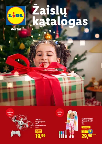 LIDL Žaislų katalogas nuo lapkričio 3 d.