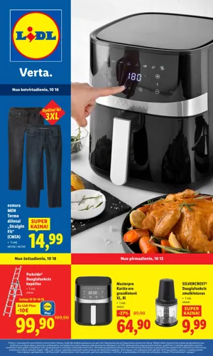 LIDL ne maisto prekių leidinys nuo spalio 13 d.