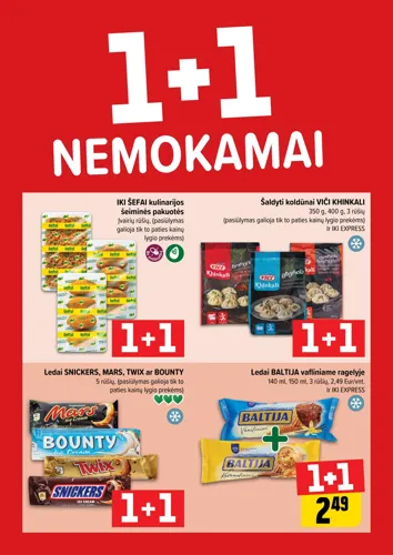 IKI akcijų leidinys "Daugiau yra pigiau Nr. 07" nuo vasario 9 d.