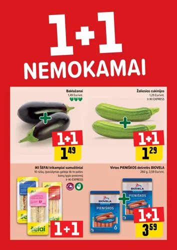 IKI akcijų leidinys "Daugiau yra pigiau Nr. 31" nuo liepos 28 d.