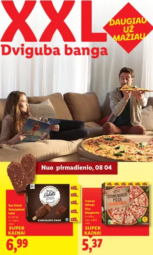 LIDL XXL savaitė akcijų leidinys nuo rugpjūčio 4 d.